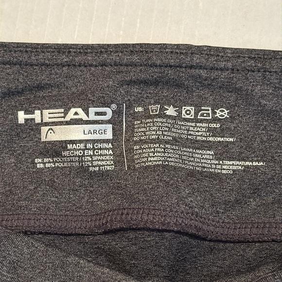 NWT Head Charcoal Heather Rally Legging Size L - Picture 6 of 8